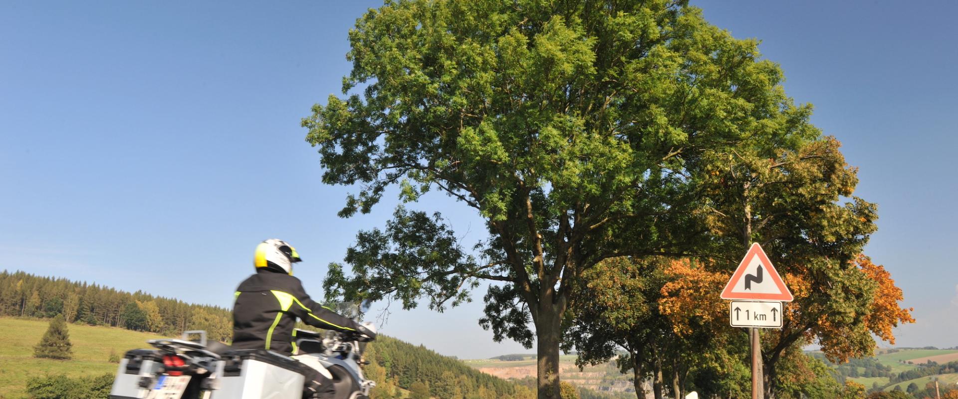 Motorradtour östliches Erzgebirge