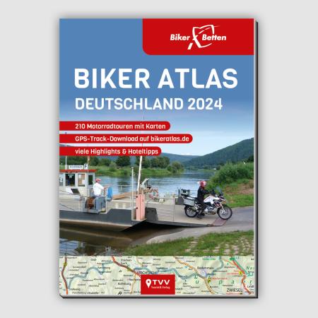 Biker Atlas Deutschland 2024 Cover