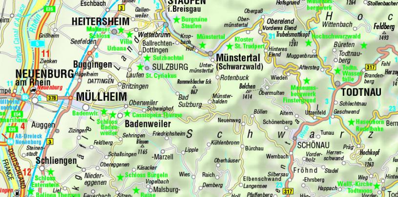 FolyMaps Deutschland Süd Muster