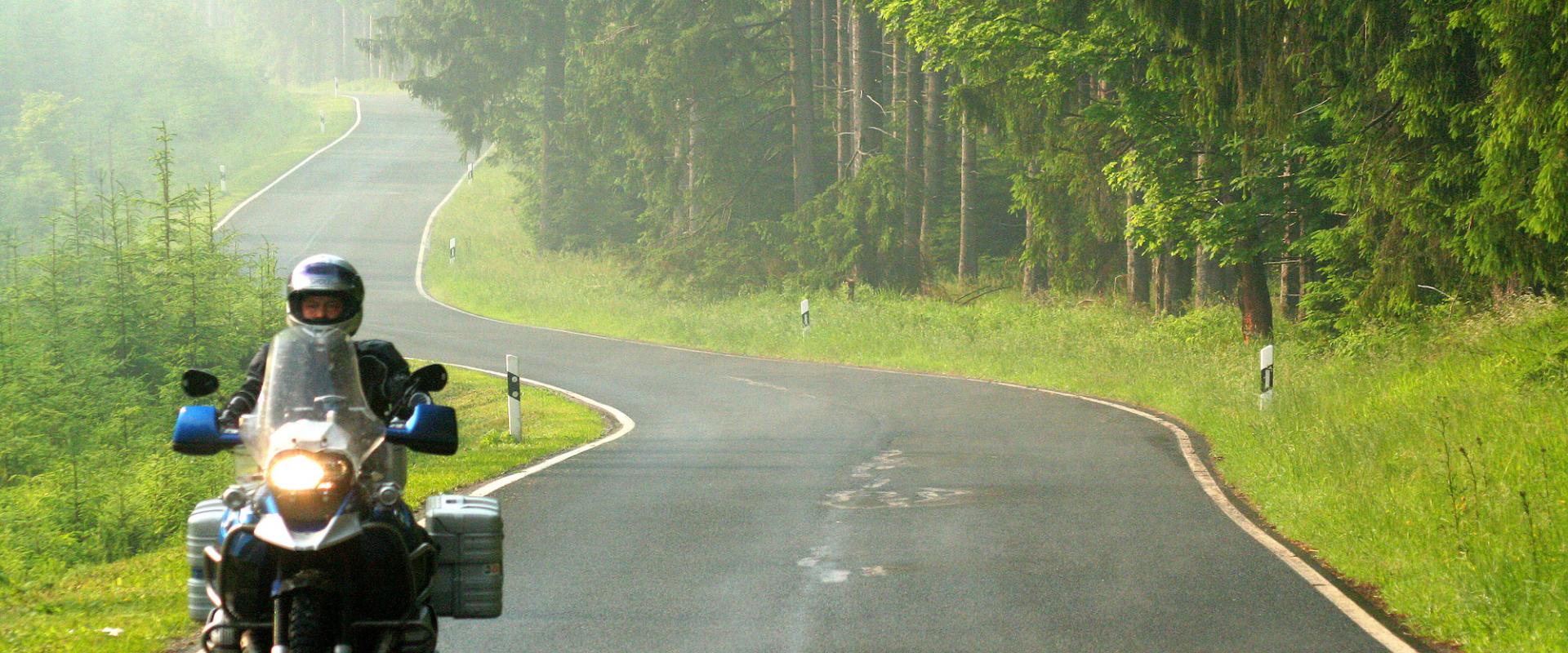 Motorrad Tour Harz Kurvenspass