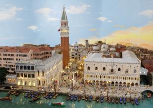 Miniatur Wunderland Venedig-Markusturm