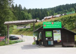 Mautstelle der Loser-Panoramastrasse