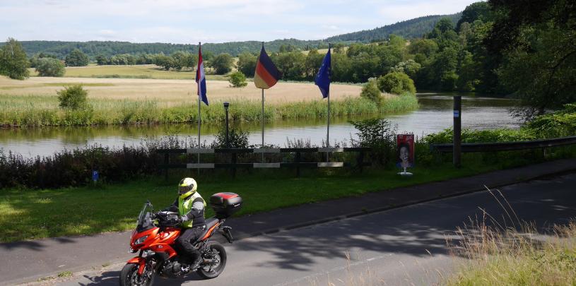 Hessisches Bergland Motorradtour Werra