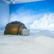 Klimahaus Antarktis Zelt 